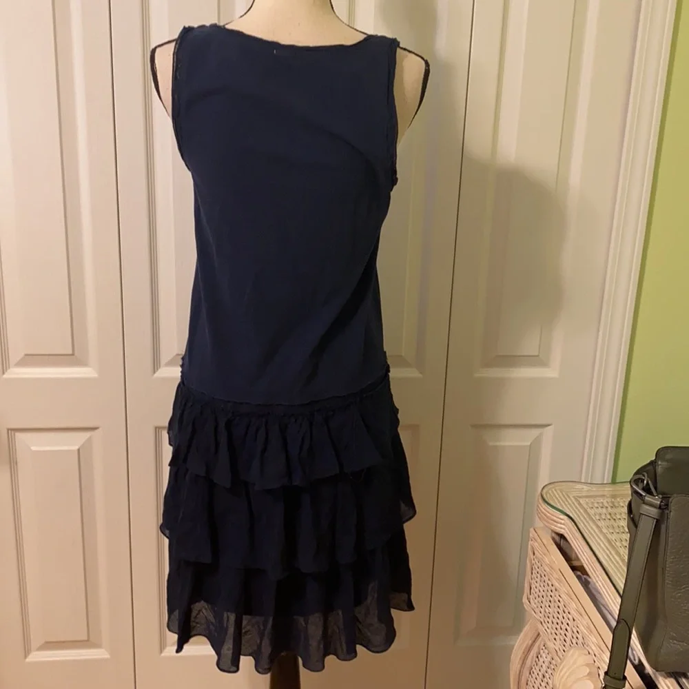 J Crew Ruffle Dress